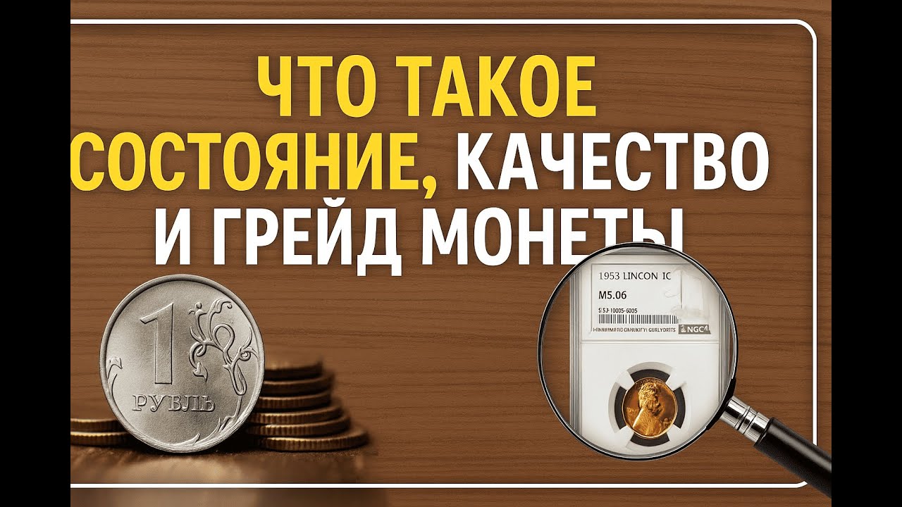 Состояние и грейд монеты — Как определить качество? Самое важное для нумизматов!