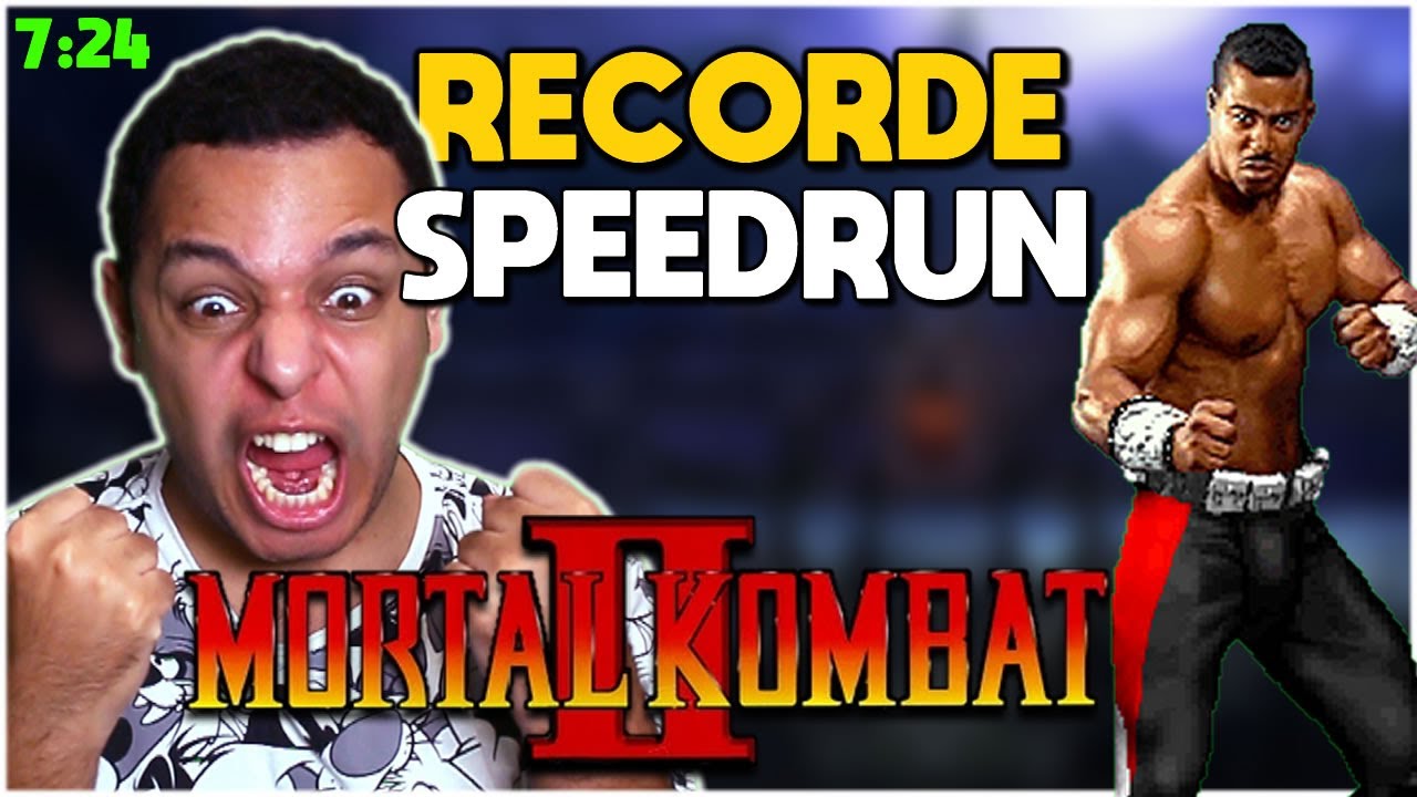 QUEBREI O RECORDE MUNDIAL MORTAL KOMBAT 2🔥 ZERANDO  EM *07:24* COM JAX (ATUAL 7:39)
