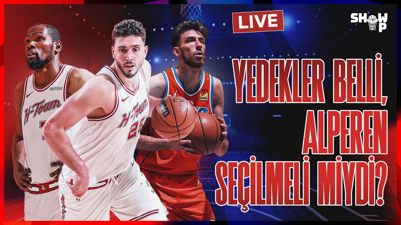 NBA All-Star Yedekleri Belli Oldu, Hakkı Yenenler, Alperen'in Hala Şansı Var Mı? | Canlı Yayın