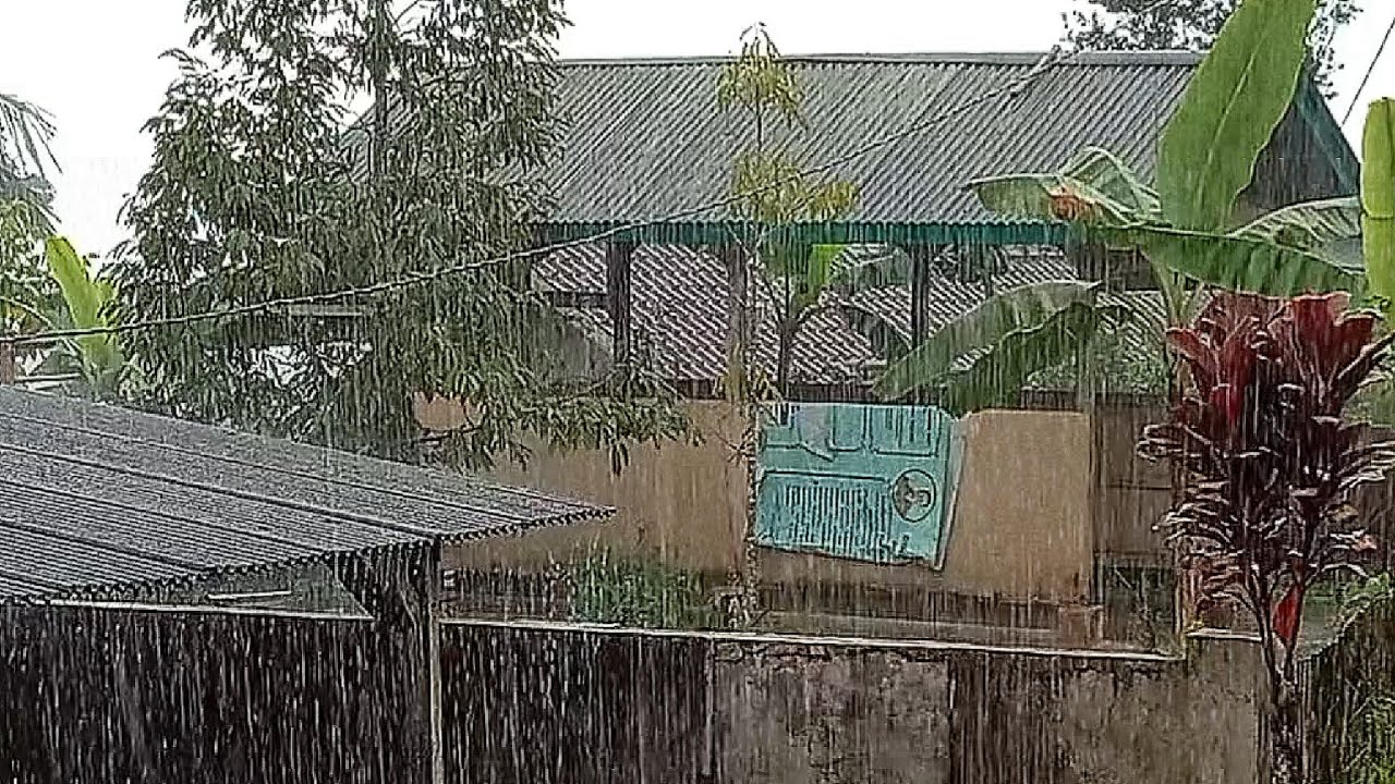 Heavy Rain on Metal Roof 🌧️ Sleep Instantly | Anxiety Relief & Deep Sleep