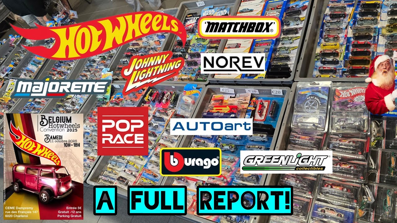 Конвенция Hot Wheels в Бельгии 🤯 Полный отчёт! Охота за литыми машинками в Европе!