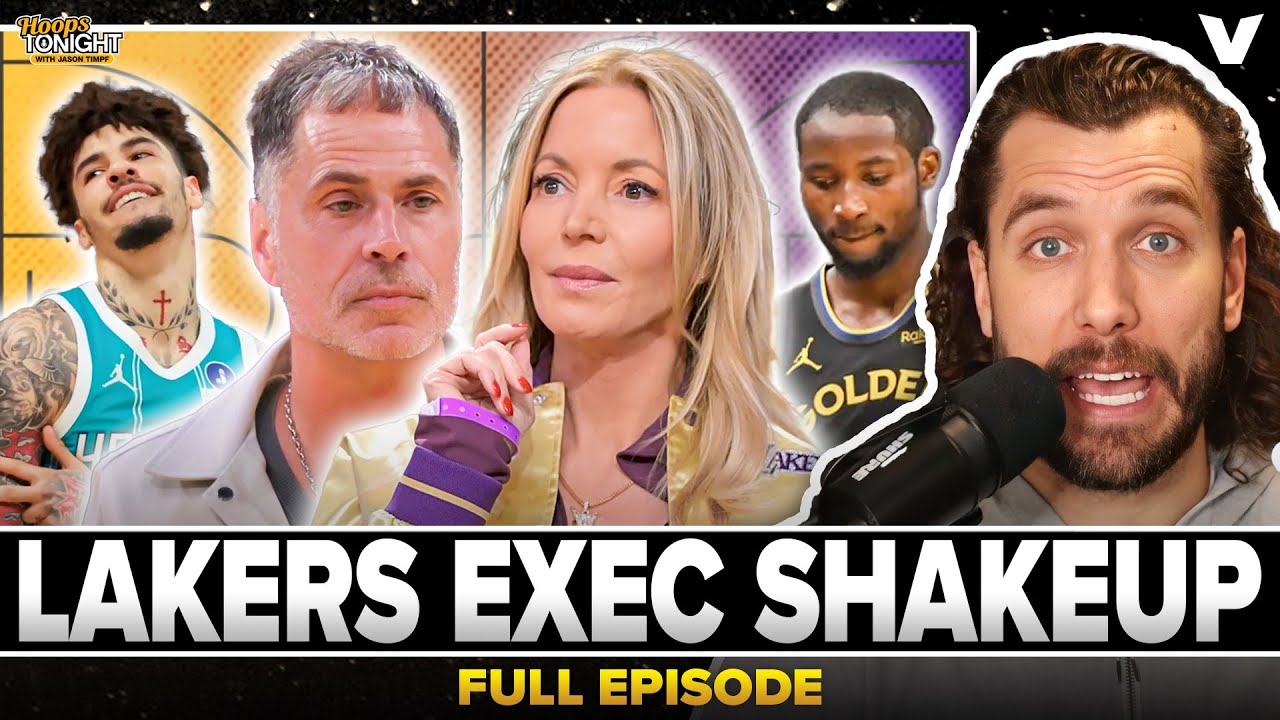 Reaction to Lakers FIRING Buss brothers, LeBron & Luka impact + LaMelo Ball & Jonathan Kuminga sagas