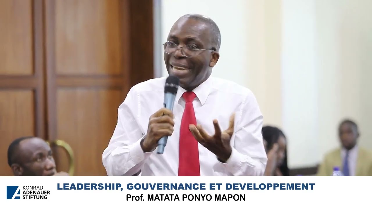 Conférence sur le leadership, Gouvernance pour le développement avec la Fondation Allemande Konrad