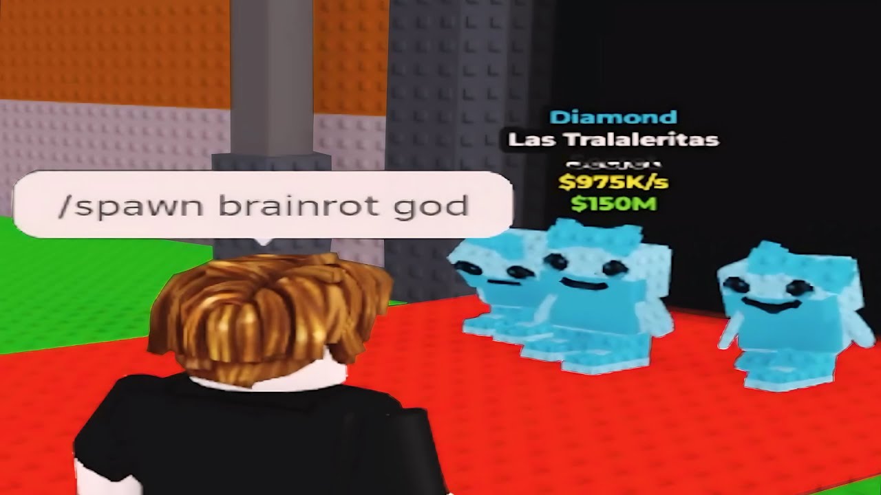 Я купил 4x Удачи на ПУБЛИЧНЫХ серверах&hellip; СНОВА 😳 (Часть 2) | Roblox: кража Brainrot: смешные моменты