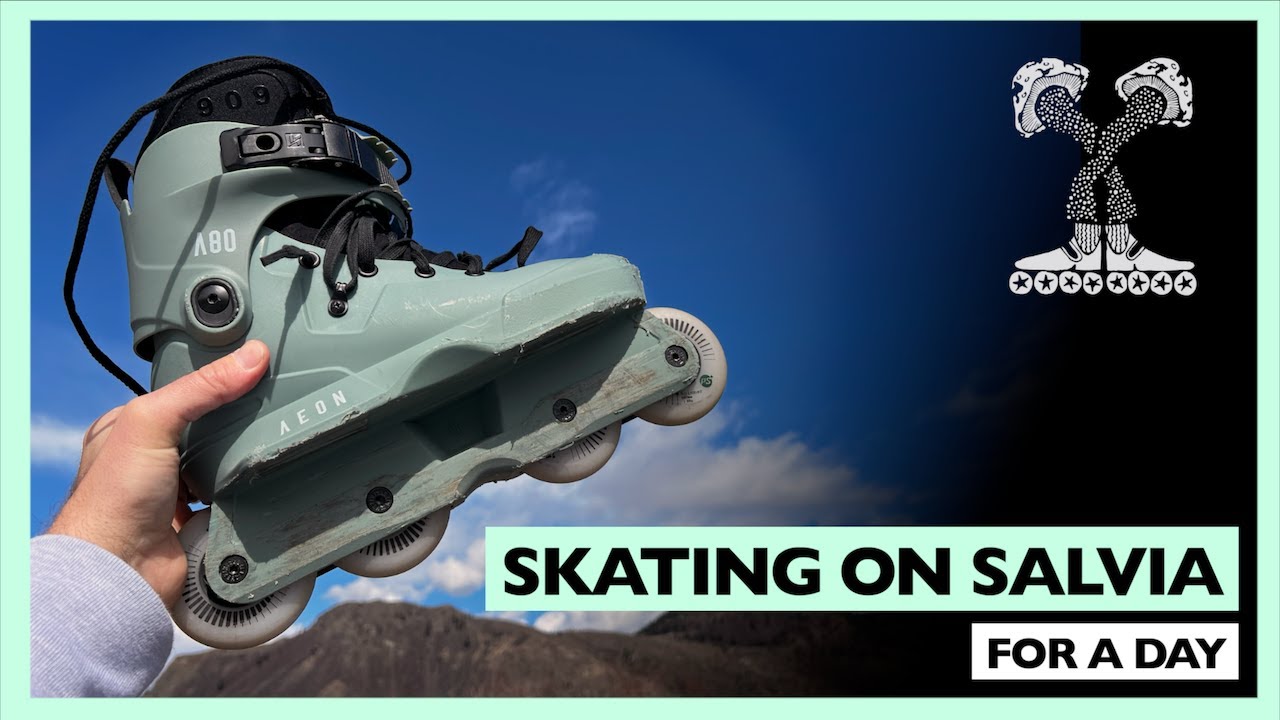 Rollerblading on Salvia for a day with the USD Aeon 80 Skate