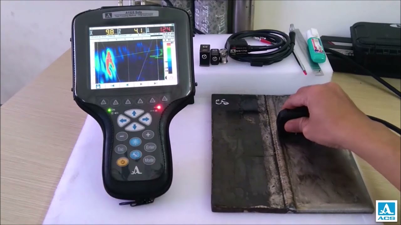 A1525 Solo – The TFM Phased Array Instrument for the ultrasonic testing of weld joints