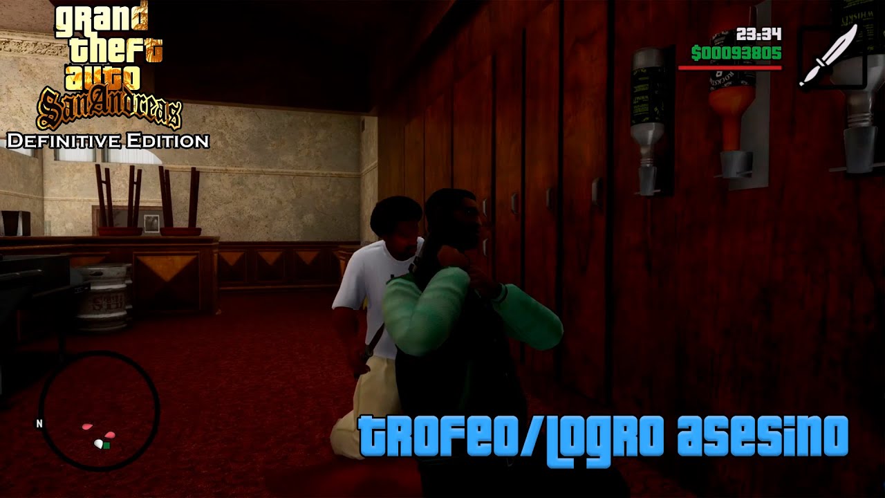 GTA San Andreas Definitive - Trofeo/Logro Asesino (OLVIDABLE)
