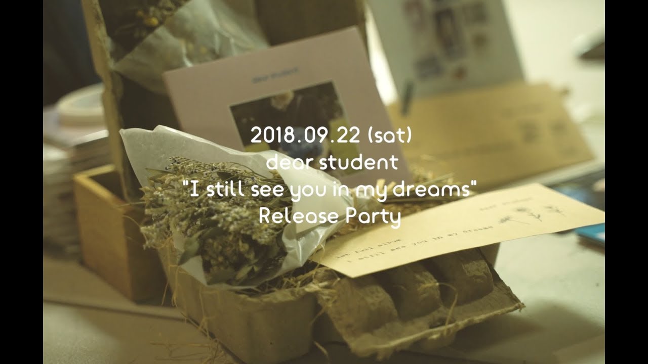 dear student 「I still see you in my dreams」Release Party at Shinjuku NINE SPICES