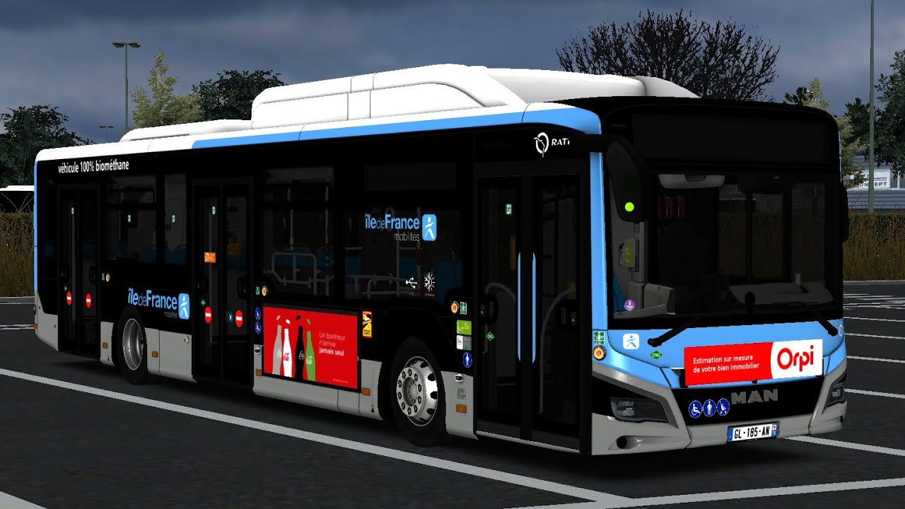 OMSI 2 | HLP en MAN Lion's City 12G RATP - Grand Paris-Moulon