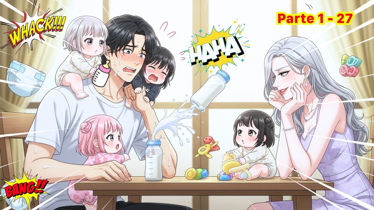 💖 “Inocente” Un Estudiante Despierta con 3 Hijos y una Diosa | Manhwa Completo