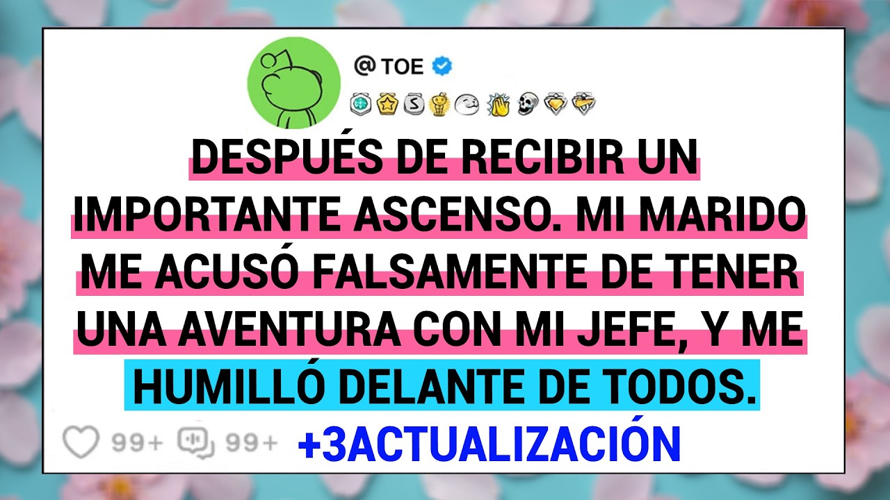 Después De Recibir Un Importante Ascenso. Mi Marido Me Acusó Falsamente De Tener Una Aventura Con...