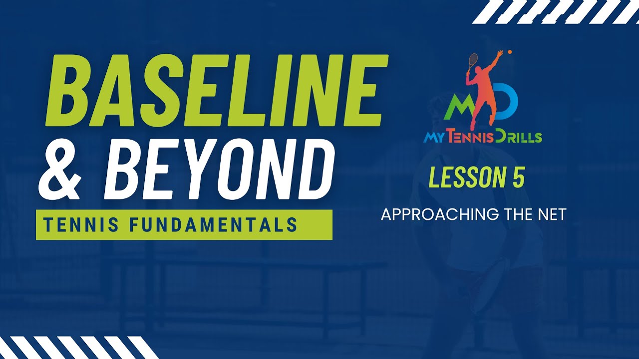 Tennis Footwork Fundamentals: How to Approach the Net in Tennis