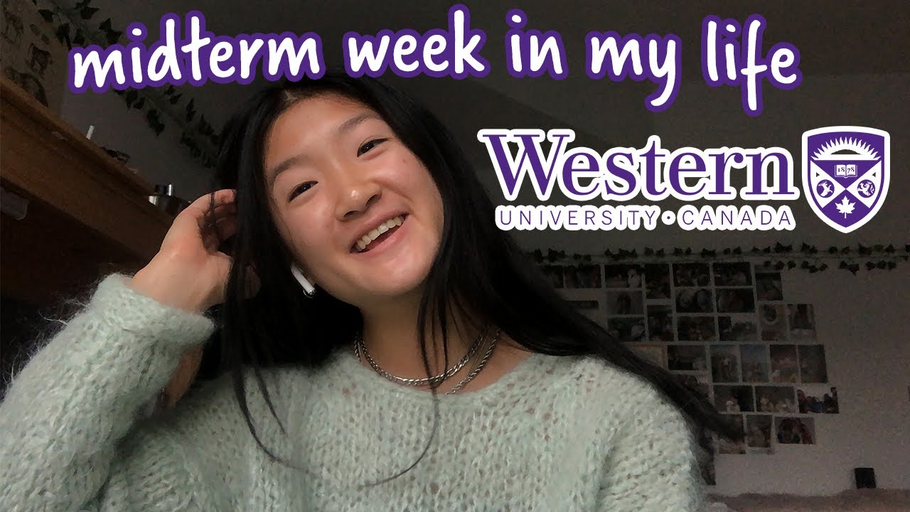 MIDTERM STUDYING WEEK IN MY LIFE at Western University