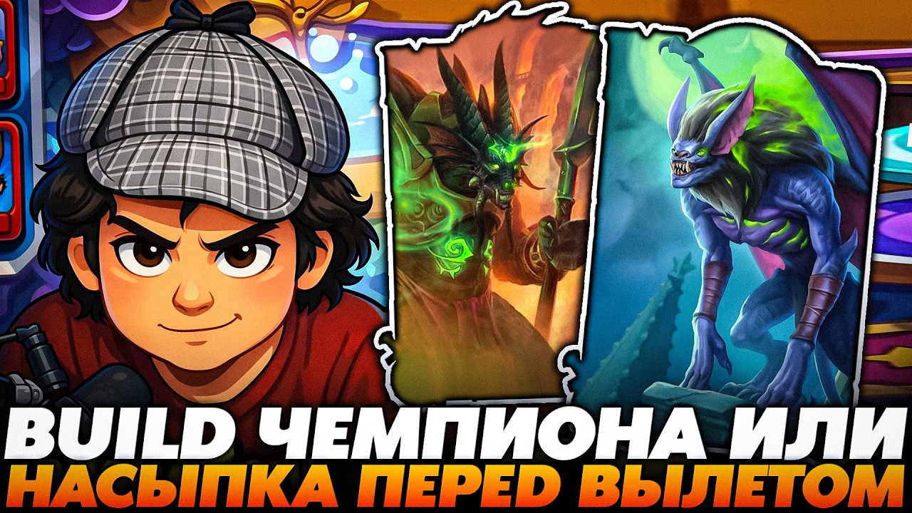 BUILD ЧЕМПИОНА ИЛИ НАСЫПКА ПЕРЕД ВЫЛЕТОМ !!! Guddumpog  Guddummit Hearthstone