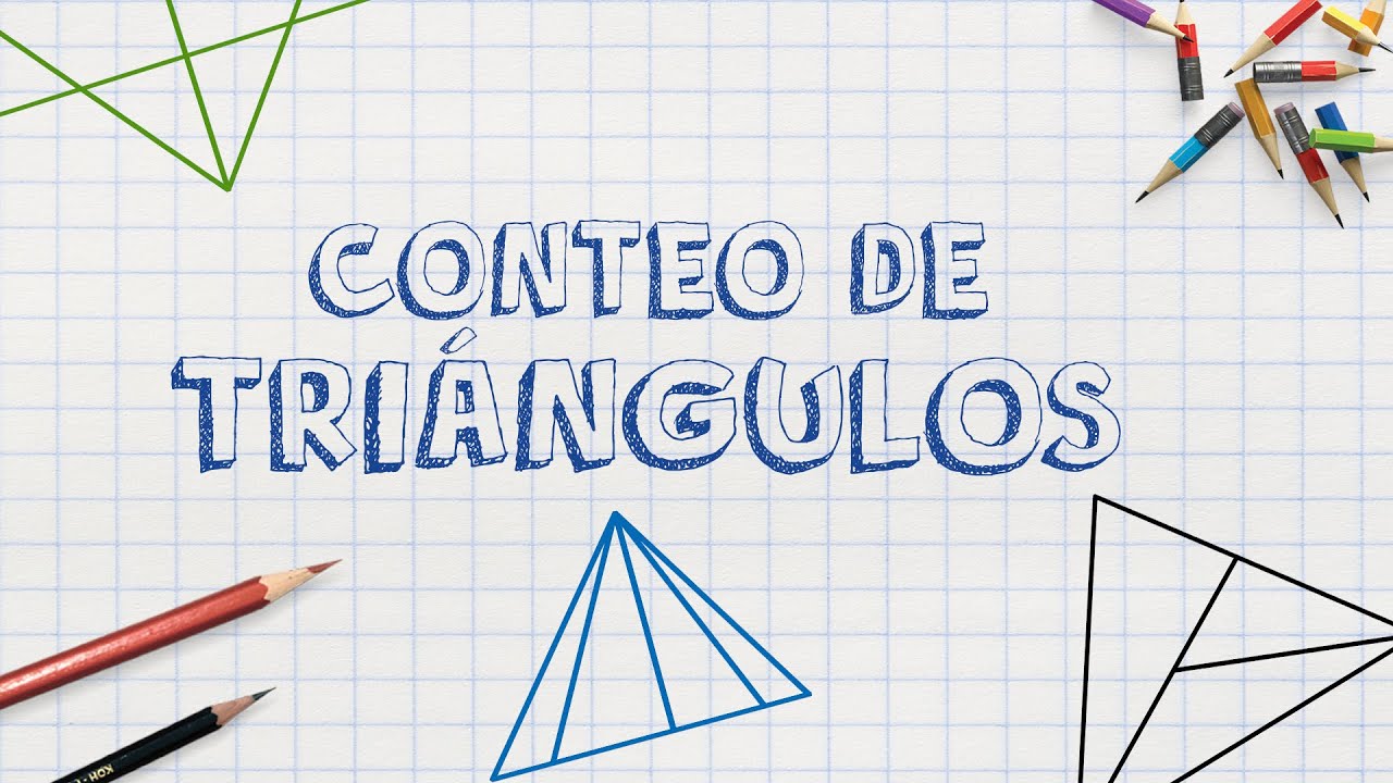 CONTEO DE TRIÁNGULOS  Super fácil  - SUPERPROFE DAVID ESQUIVEL