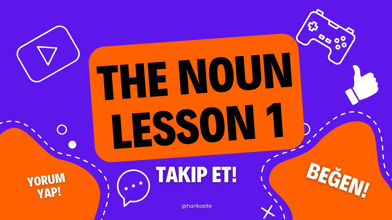 The Noun lesson 1 Test izahı #ingilisdili #onlinekurs 
