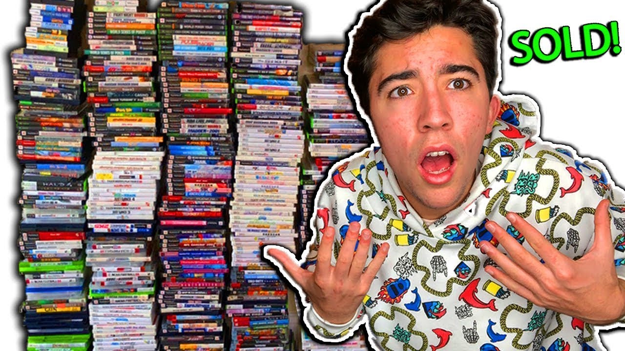 Selling OVER $10,000 Worth of Games to Gamestop!