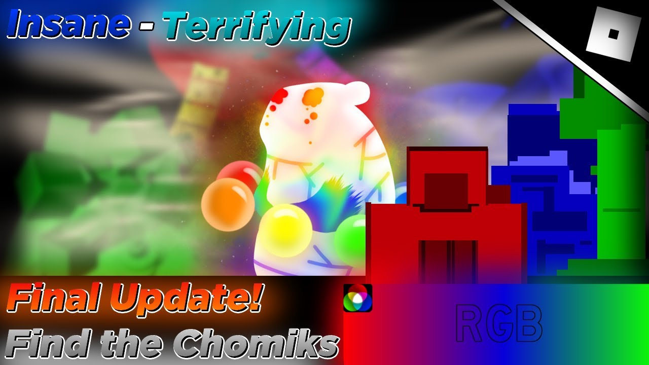 How to find ALL CHOMIKS in THE FINAL RGB REALM UPDATE || Roblox