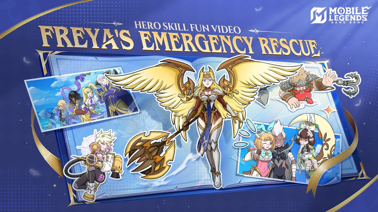 Freya's Emergency Rescue | Revamped Freya Skill Fun Video | Mobile Legends: Bang Bang