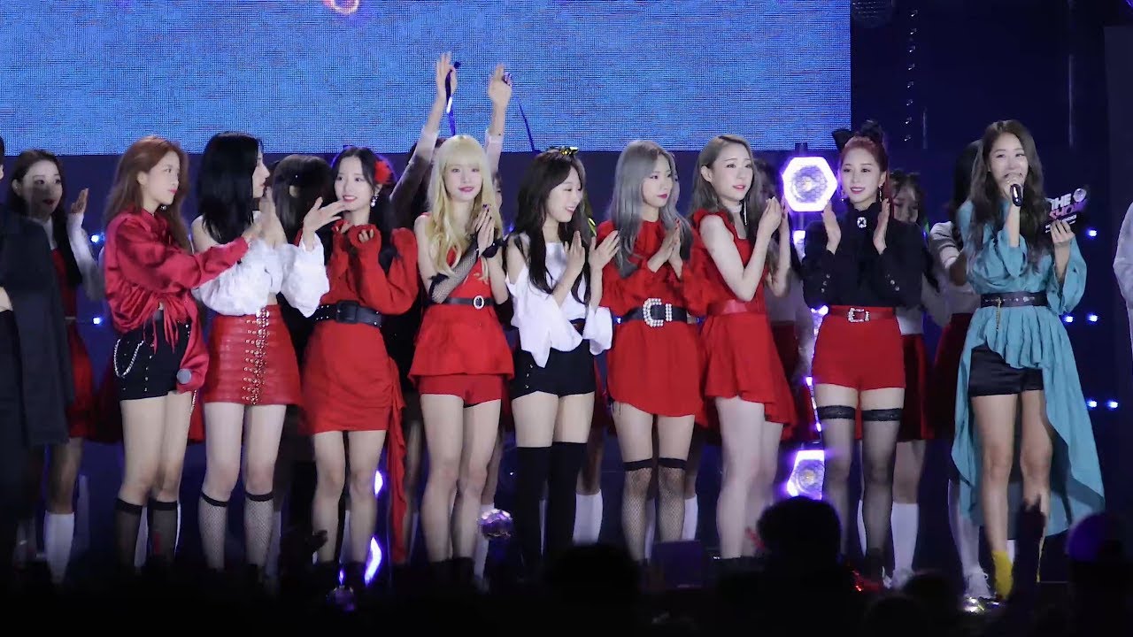 [4K] 181009 전출연진 - 우주소녀/이달의소녀/공원소녀/오마이걸/드림캐쳐(전출연진) @ (화천생활체육공원)/Fancam By 쵸리(Chori)