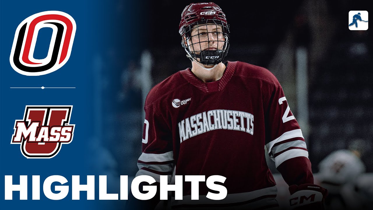 Omaha vs UMass | NCAA College Hockey | Highlights - October 25, 2025