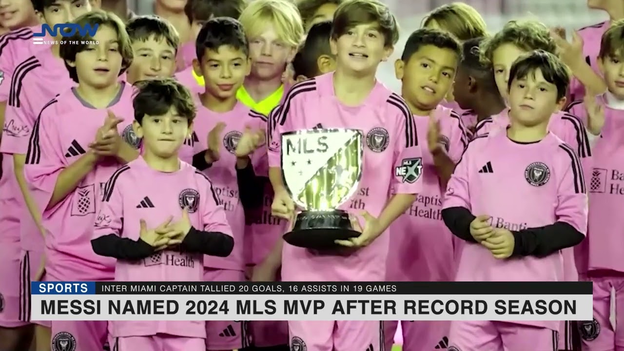 Messi named 2024 MLS MVP after record season