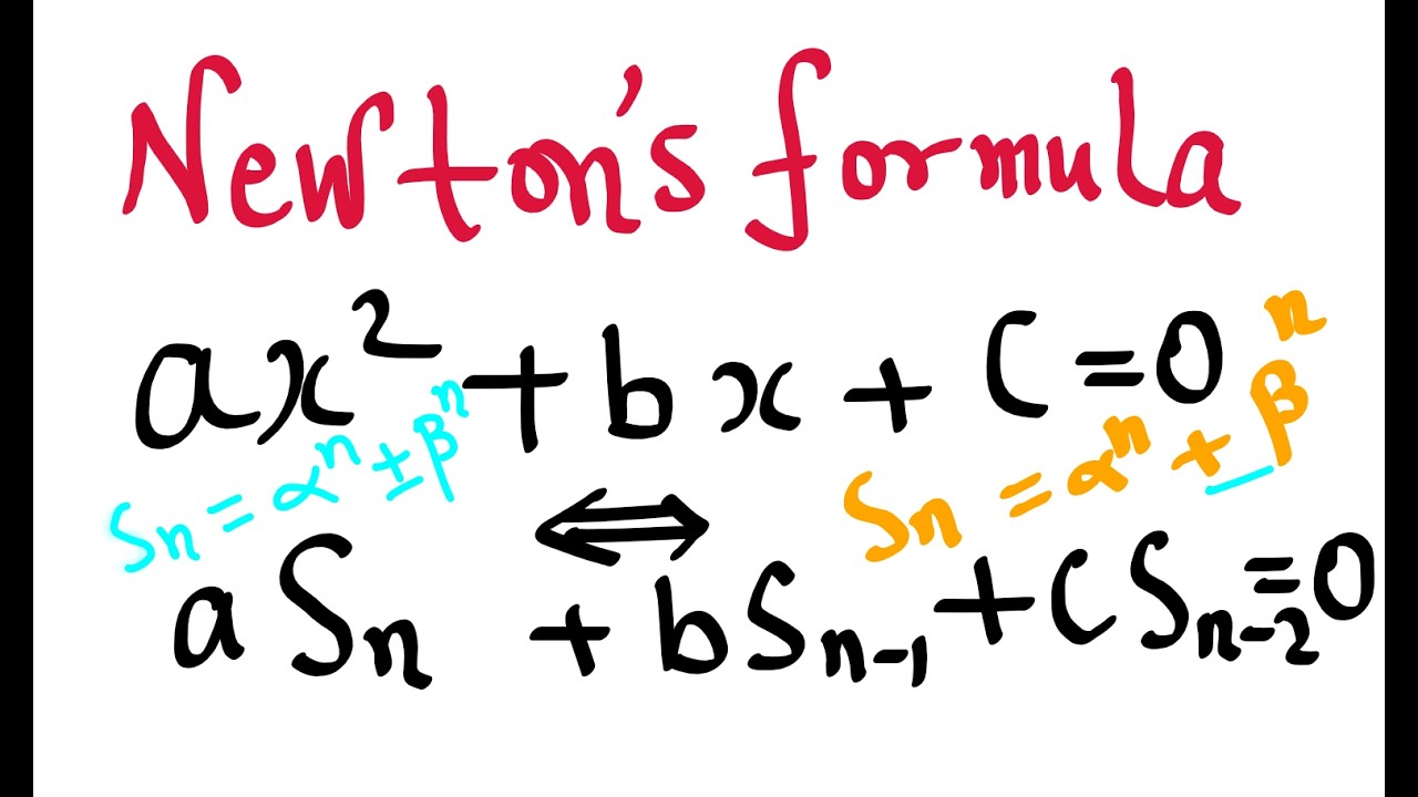 QUADRATIC EQAUTION AND NEWTON FORMULA || NOOR ALAM || MATHS ACADEMY