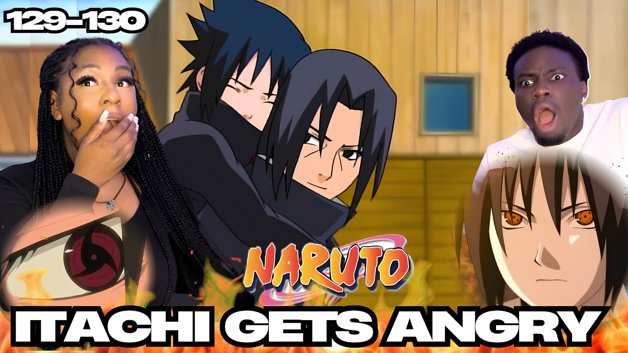 ITACHI RAGE MOMENT?!! NARUTO EPISODE 129-130 REACTION/REVIEW