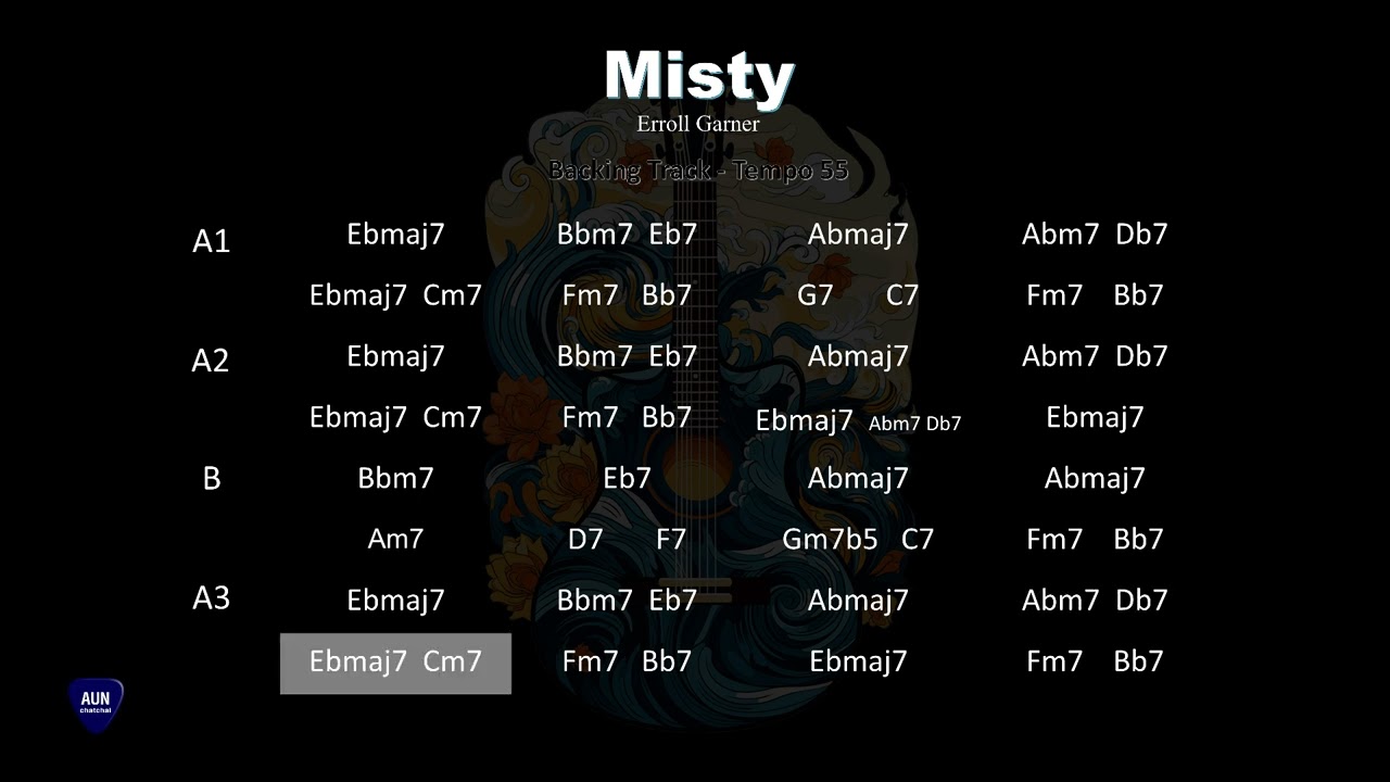 Misty (Erroll Garner) - Backing Track