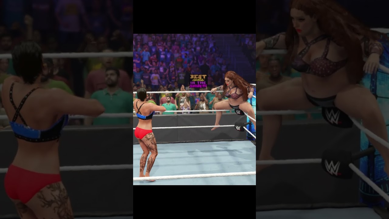 Bobby Lashley vs Rhea Ripley part 16 