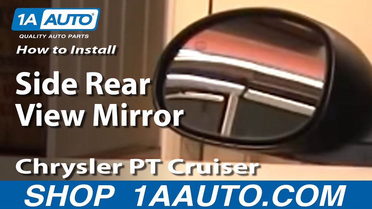 How to Replace Mirror 01-03 Chrysler PT Cruiser