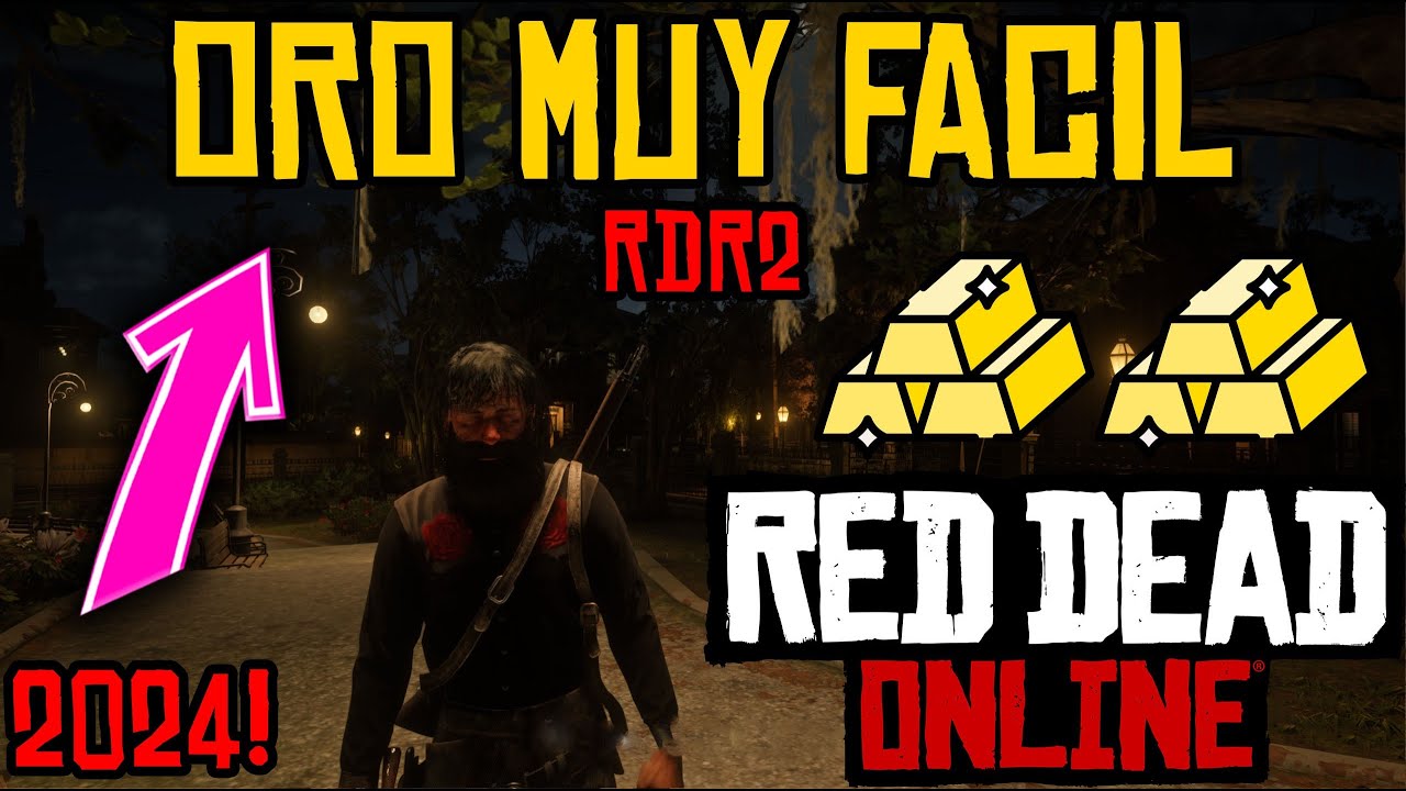 Como CONSEGUIR ORO en Red Dead Redemption 2 Online - Dinero y Oro Muy Facil y Super Rapido - RDR2