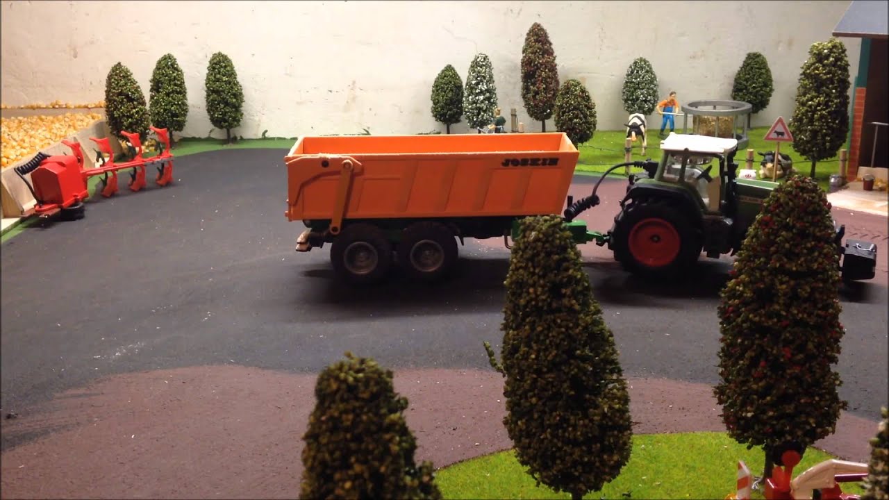 Siku Control Diorama im Bau 7 / Fahrsilo + Umbauten Test