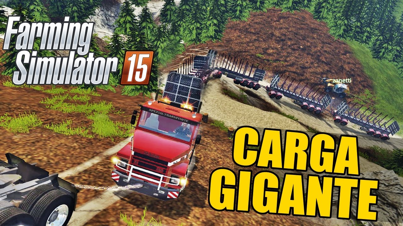 Carga Gigante - Farming Simulator 15 Multiplayer