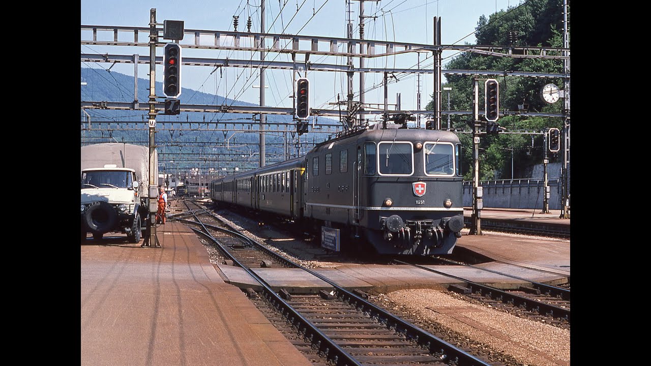 Railways of Switzerland 1991, Part 5 - Olten