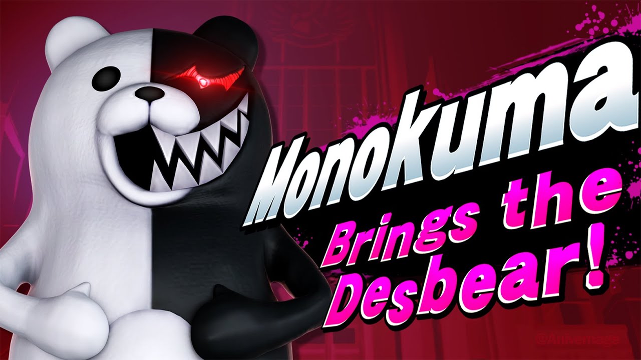 Monokuma Trailer Super Smash Bros Ultimate Mod