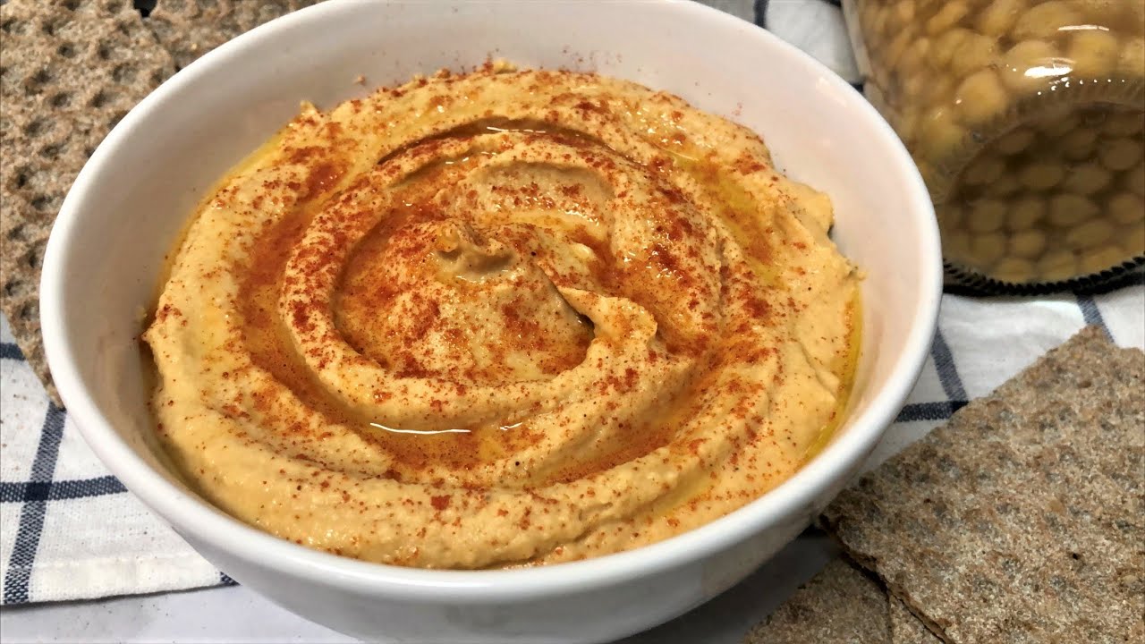 COMO HACER HUMMUS DE GARBANZOS ,RECETA FACIL Y VEGANA. NO TE LA PIERDAS!