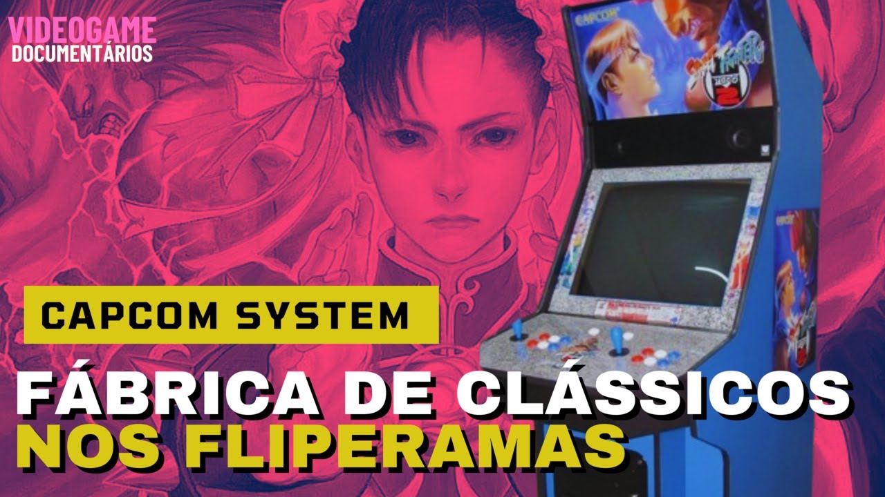 CPS SYSTEM I Placa de Arcade da Capcom, fábrica de sucessos como Street Fighter e Captain Commando