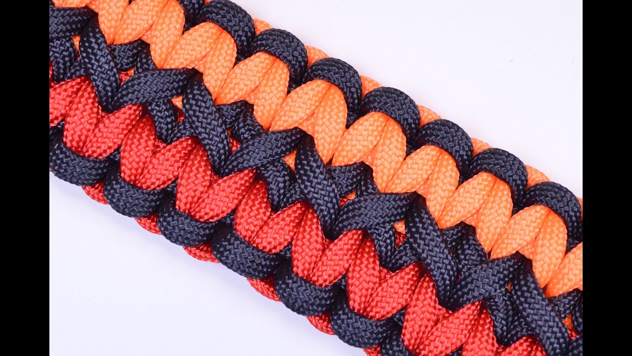 Make the Double Wide Soloman Paracord Survival Bracelet - BoredParacord