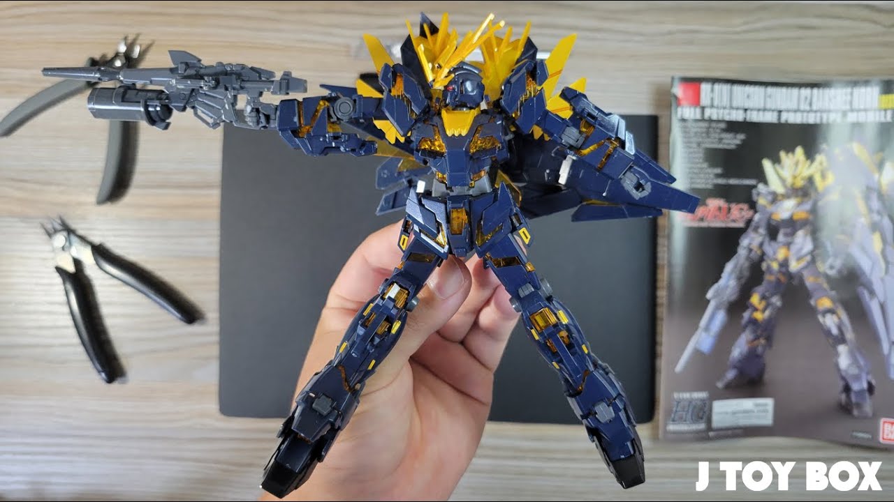 【ASMR BUILD】Unicorn Gundam 02 Banshee Norn HG 1/144 #gundam #unicorn  #bandai