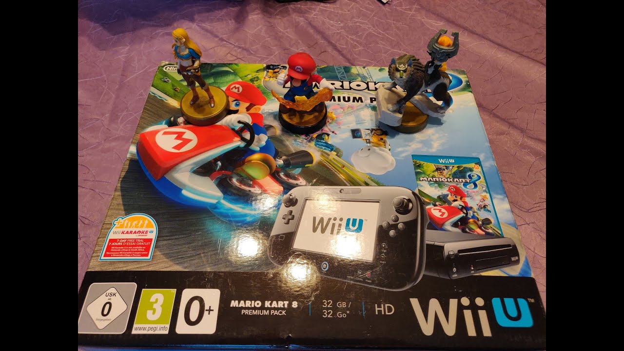 Nintendo Wii U Premium Pack Mario Kart 8 - une nouvelle console dans la collection