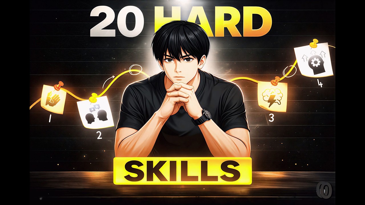 20 Hard Skills That Build Dangerous Discipline (99% Men Ignore This)