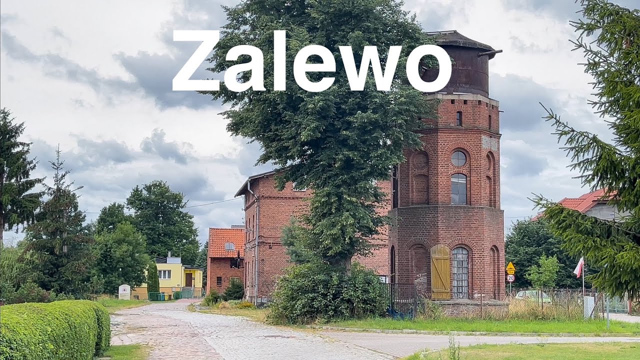 Jedziemy do Zalewa woj. warmińsko-mazurskie pozostałości linii kolejowej Elbląg-Zalewo-Ostróda