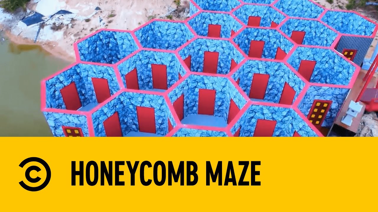 Honeycomb Maze | Takeshi's Castle | Comedy Central Africa