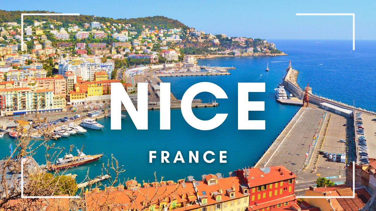Breathtaking Aerial Views of Nice France | Stunning French Riviera Drone Footage