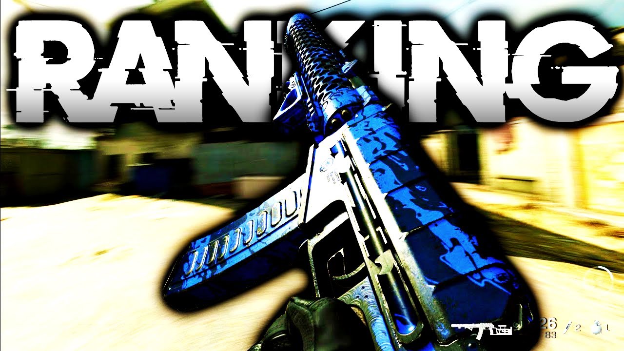 RANKING TODAS las ARMAS de MODERN WARFARE de PEOR A MEJOR | Ranking Every Weapon in Modern Warfare 2