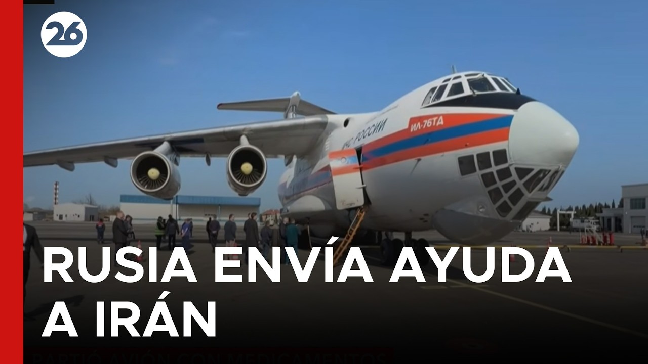 🚨 EL ROL DE RUSIA | Moscú envía ayuda humanitaria a Irán