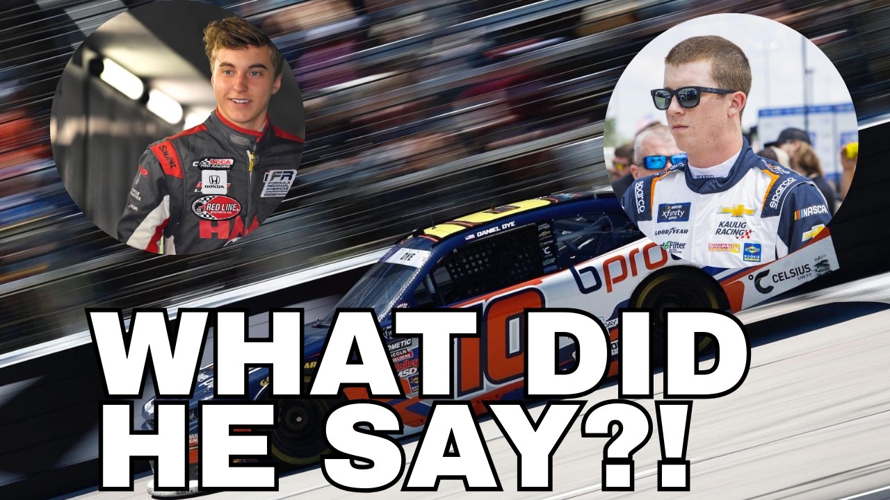 NASCAR Suspends Daniel Dye Indefinitely After Controversy