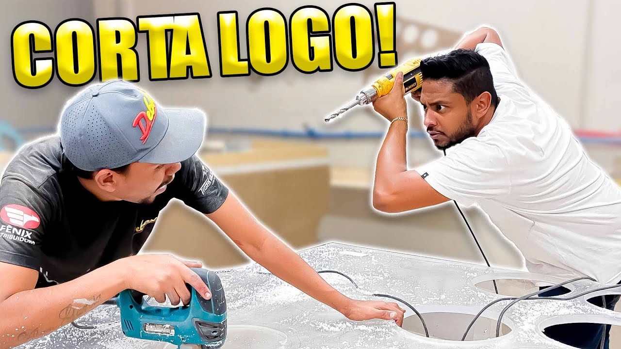 CAIXA DE GRAVE DO LÉO DA HORNET DE ACRÍLICO 14 SUB