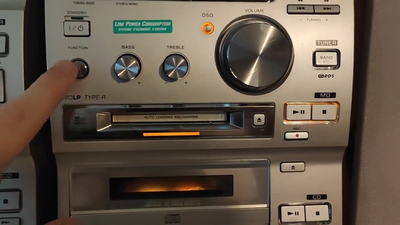 Sony CMT-CP500MD After the repair of cassettes and discs